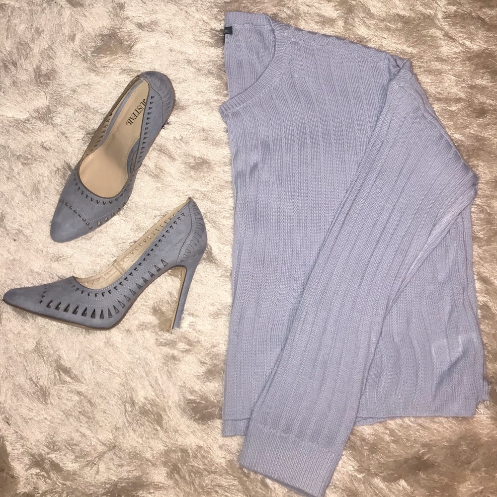 Ribbed Crop Sweater